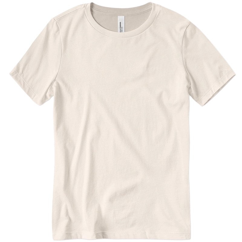 Bella Ladies Relaxed CVC Tee - Heather Natural